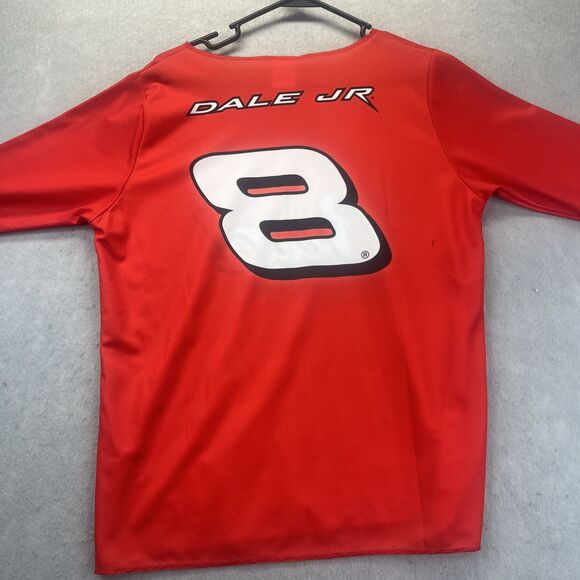 Dale Earnhardt Jr #8 Womens Jersey Budweiser Chase Authentics L Bud Vintage - Picture 2 of 15